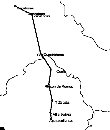 Guadalajara a Aguascalientes