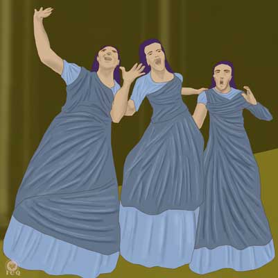 La tentación. Las tres damas. La Flauta Mágica de Mozart. Gnosis