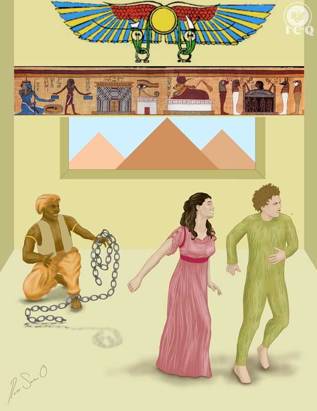 En un Salón con Jeroglíficos. La Flauta Mágica. Mozart