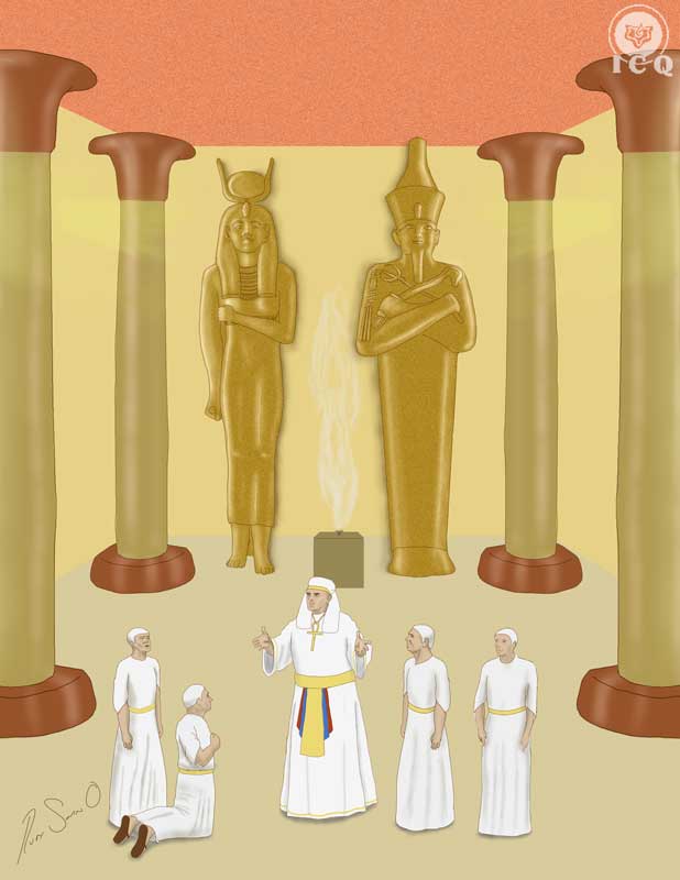 Osiris e Isis. Flauta Mágica de Mozart. Gnosis