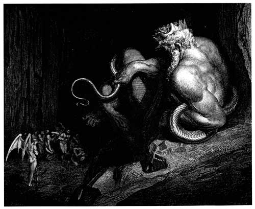 Rey Minos. Gustavo Dore
