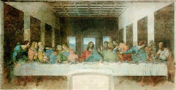 Última cena Leonardo da Vinci