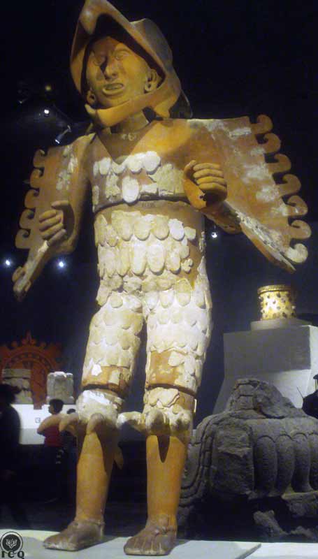 Caballero Águila.
(Museo del Templo Mayor, México)