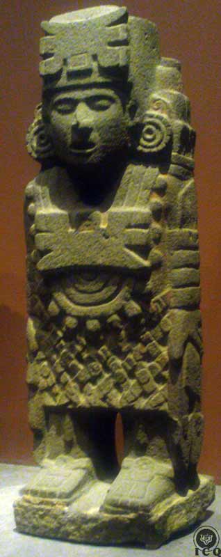 Guerrero atlante azteca. (Museo de Antropología e Historia México)