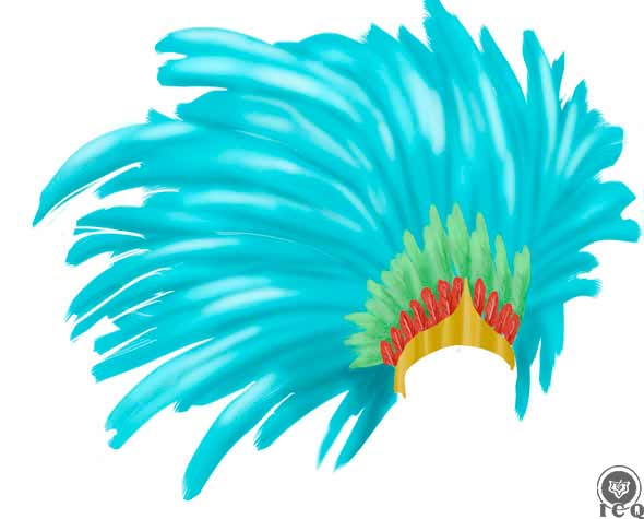 Penacho de Huitzilopochtli