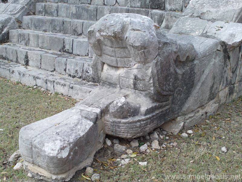 Chichén Itzá Foto 1541