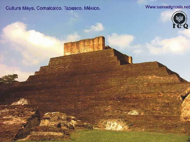 Zona Arqueológica de Comalcalco. Tabasco. México. Foto 00