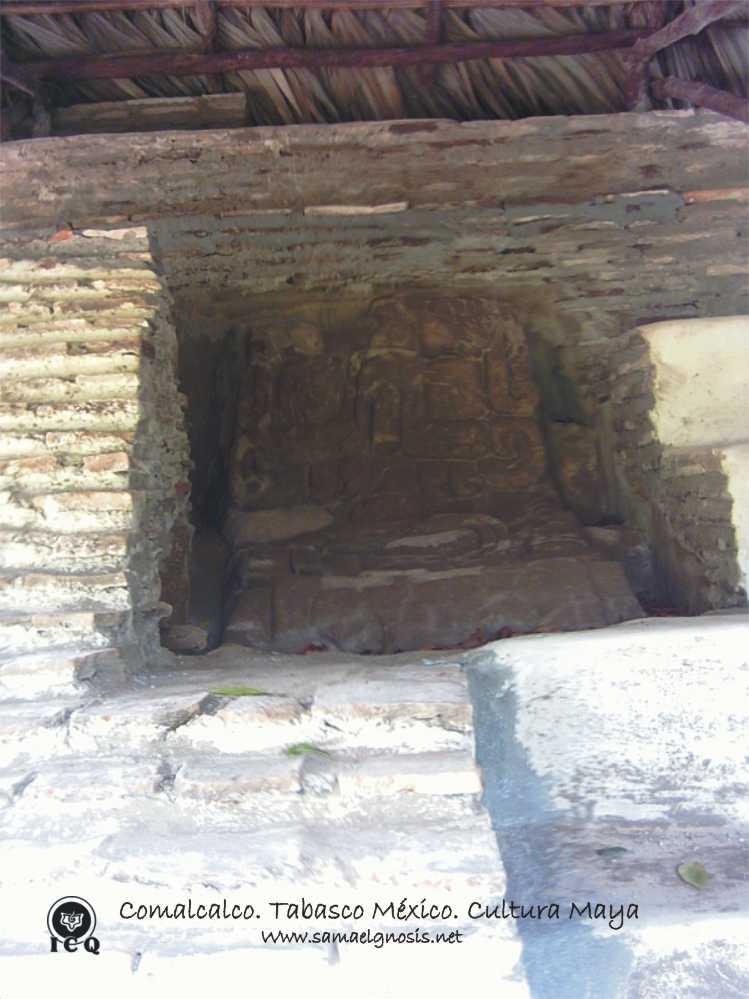 Zona Arqueológica de Comalcalco. Tabasco. México. Foto 07