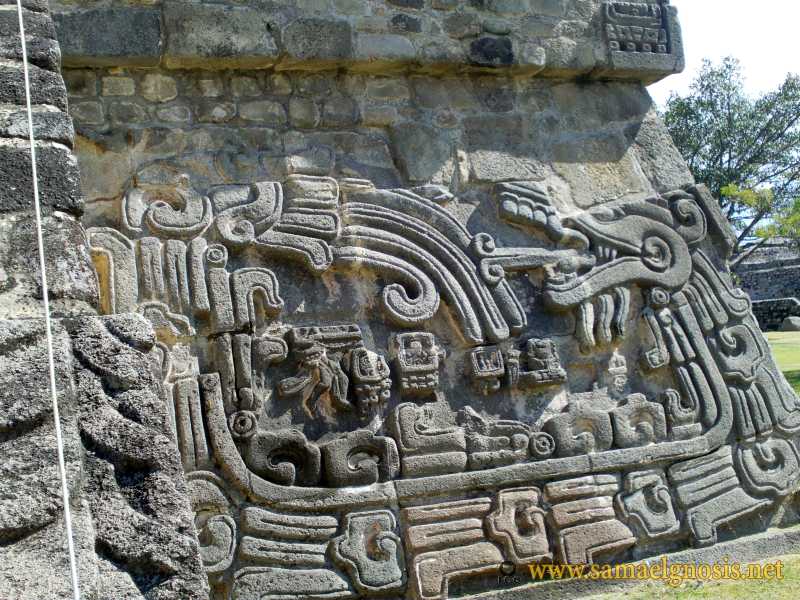 Zona Arqueológica de Xochicalco Foto 0453