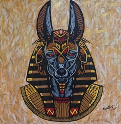 Imagen 1: “Anubis”. Ángel Monroy. 2021. Foto: José González Rodríguez. Imagen 1: “Anubis”. Ángel Monroy. 2021. Foto: José González Rodríguez.