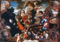 “Meditación sobre el bien y el mal” Albán, Francisco. 1763 “Meditación sobre el bien y el mal” Albán, Francisco. 1763