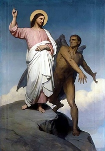 Imagen 2: “La Tentación de Cristo”. Ary Scheffer. 1854