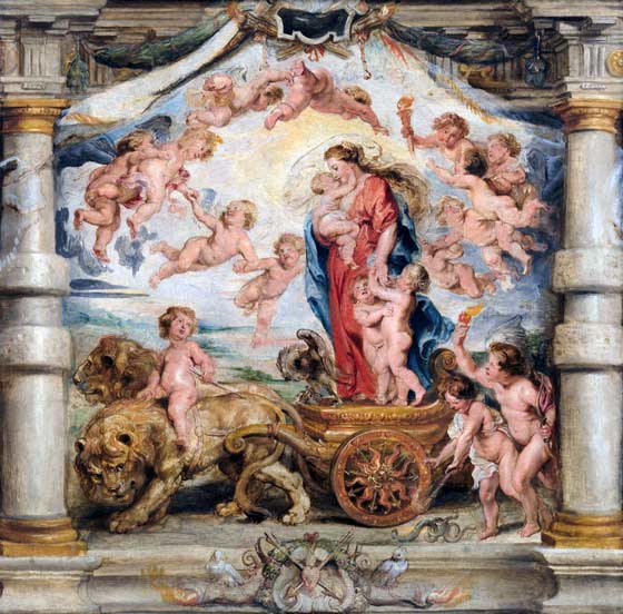 El triunfo del Amor Divino. Pedro Pablo Rubens. 1625. El triunfo del Amor Divino. Pedro Pablo Rubens. 1625.