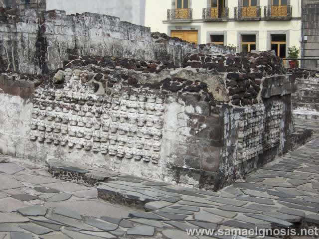 Muro de las Calaveras. Templo Mayor