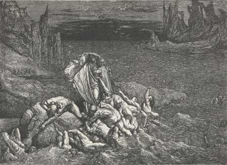 Gustavo Doré Canto 7 La Divina Comedia