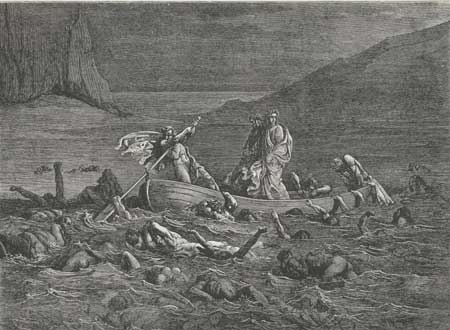 Gustavo Doré Canto 8 La Divina comedia