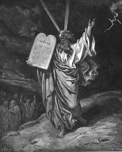 Moisés de Gustave Doré