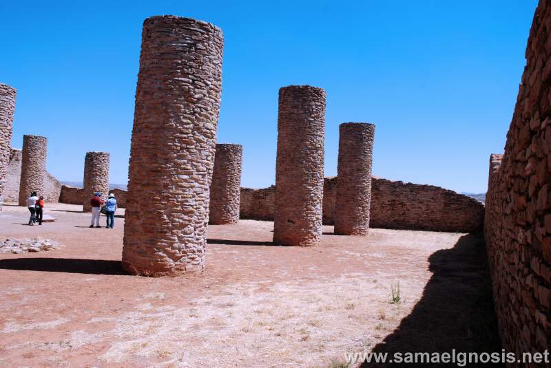 Templo de las Doce Columnas. La Quemada