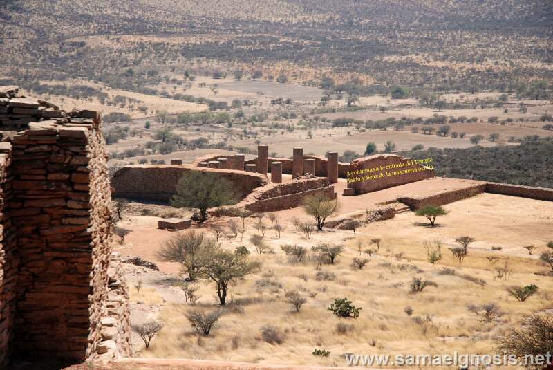 Templo de las Doce Columnas. La Quemada