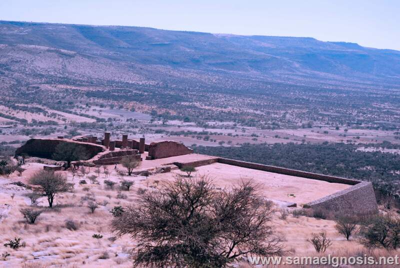 El Patio Hundido. La Quemada