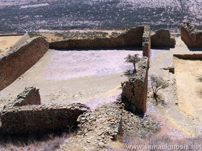 El templo de las Meditaciones. La Quemada