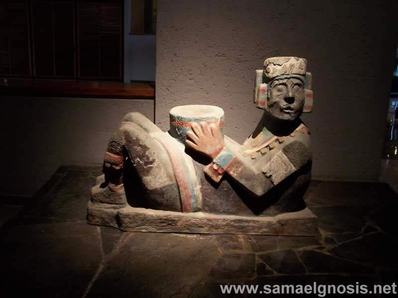 Chac Mool. Museo del templo Mayor. México