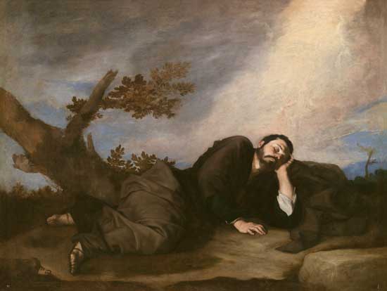 Imagen: El sueño de Jacob, de José de Ribera (Xàtiva, 1591-Nápoles, 1652)