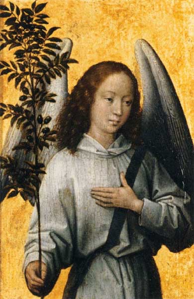 Hans Memling. El Ángel del Olivo (1475-80)