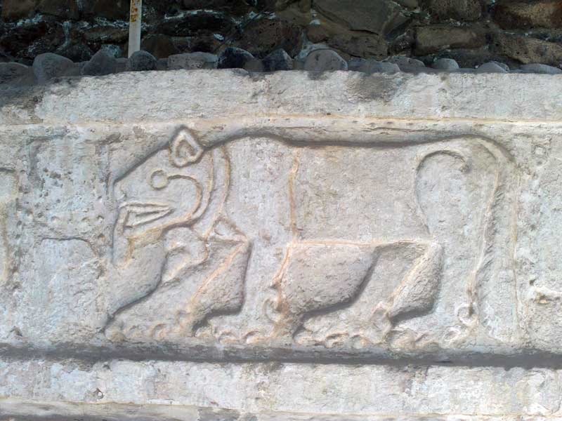 Muro de Serpientes.Coatepantli. Tula Hidalgo México.