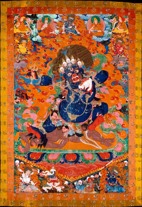 Yama, deidad de la muerte.
The Metropolitan Museum of Art.