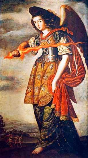 Arcangel Uriel. (J. Stradano). 1645