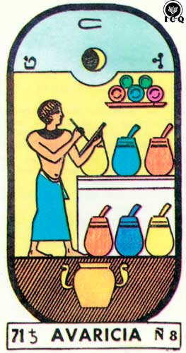 Arcano 71. La Avaricia