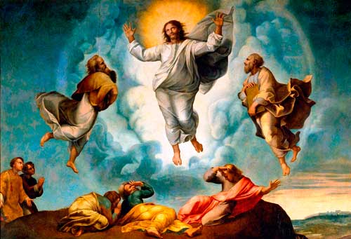 Imagen 1: La Transfiguración de nuestro señor. Rafael. 1520.