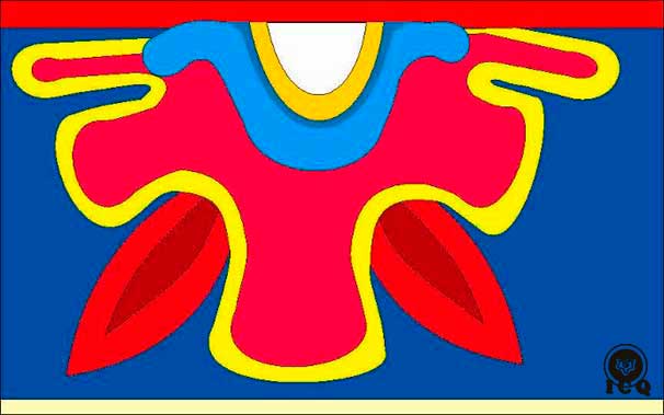 Estrella de la mañana en el canto del Calendario Azteca. Estrella de la mañana en el canto del Calendario Azteca.