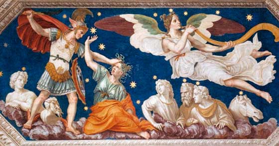 Perseo y Medusa. Baldassare Peruzzi. 1511 Perseo y Medusa. Baldassare Peruzzi. 1511