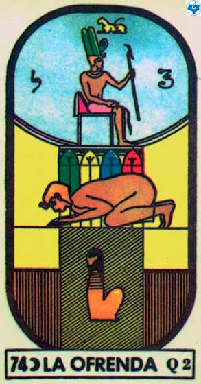 Arcano Nº 74. La Ofrenda Arcano Nº 74. La Ofrenda