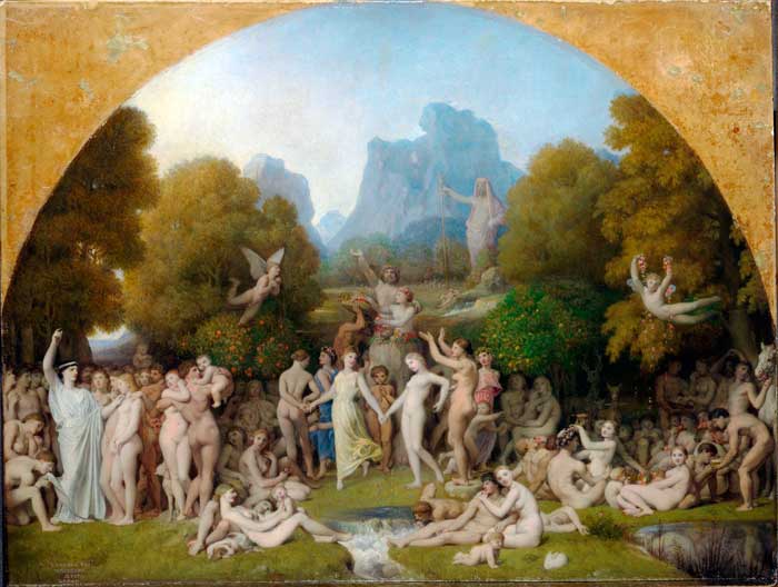 Imagen: The Golden Age. Jean-Auguste-Dominique Ingres.