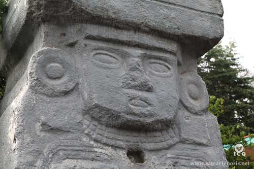 Una de las representaciones del Eterno femenino Divinal en la diosa de las aguas (Chalchiuhtlicue). Teotihuacán. México.