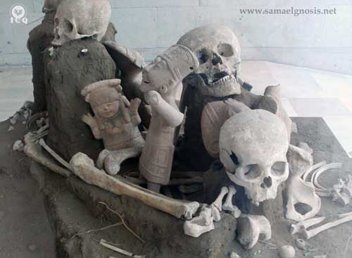 Ofrenda funeraria. Museo de Antropología de Xalapa.