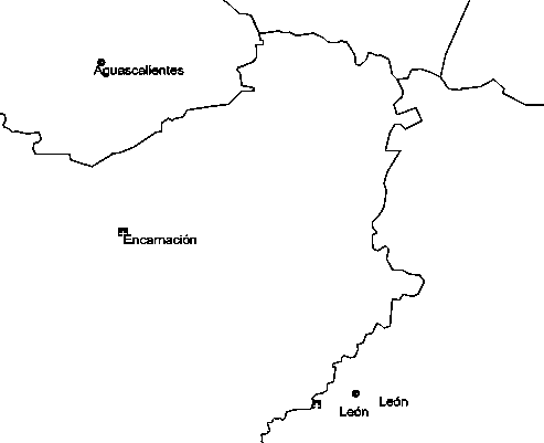 León Guanajuato A Aguascalientes