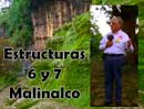 Malinalco, Estructura VI y VII Malinalco, Estructura VI y VII