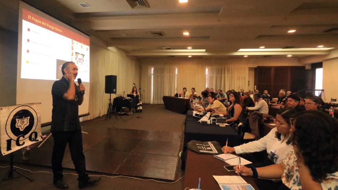 “El fogón del fuego vivo, la parte central de la ciudad” por el instructor Rubén Soto Orozco “El fogón del fuego vivo, la parte central de la ciudad” por el instructor Rubén Soto Orozco