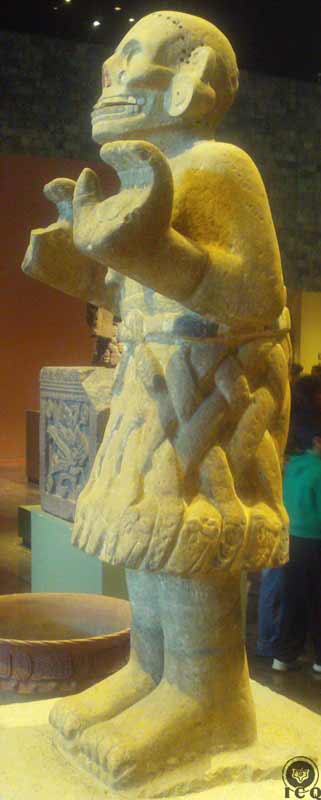 “La de Falda de Serpientes” [Coatlicue]
(Museo de Antropología e Historia México)
