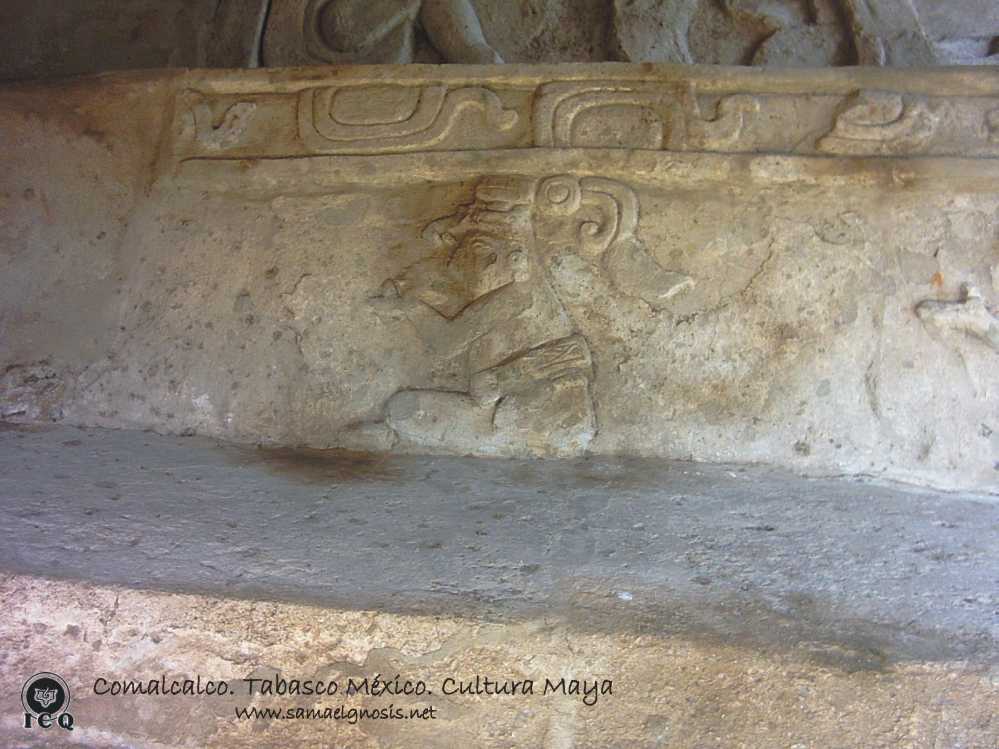 Zona Arqueológica de Comalcalco. Tabasco. México. Foto 12