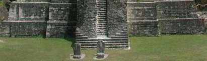 5 Escalones del templo I. Zona Arqueológica de Tikal