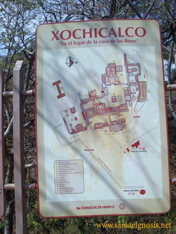 Zona Arqueológica de Xochicalco Foto 0411