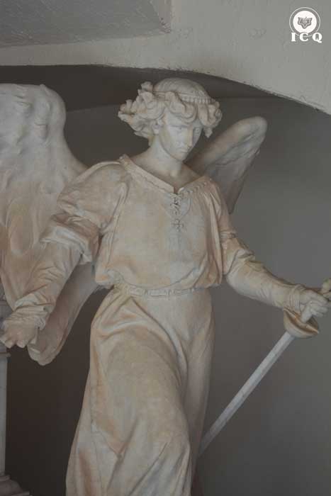 Escultura de ángel. Museo “El Universo de Pedro Coronel”, Zacatecas, México. Foto: Ismael Moreno (Gnosis ICQ).
