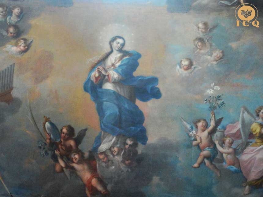 La Virgen del Apocalipsis tiene todas las características del arcano tres. Autor Miguel Cabrera. Museo de Guadalupe Zac. México. La Virgen del Apocalipsis tiene todas las características del arcano tres. Autor Miguel Cabrera. Museo de Guadalupe Zac. México.