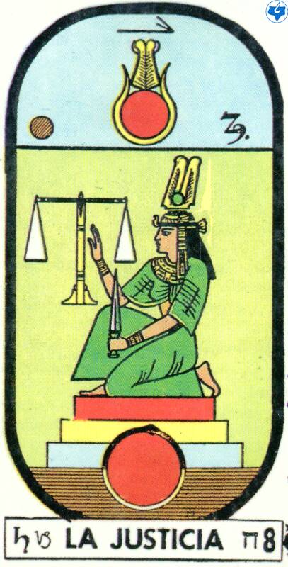 Arcano 8. La Justicia Arcano 8. La Justicia