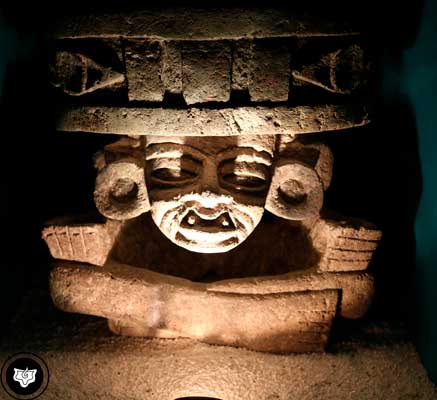 Dios del fuego (Huehueteotl). (Teotihuacán). Dios del fuego (Huehueteotl). (Teotihuacán).